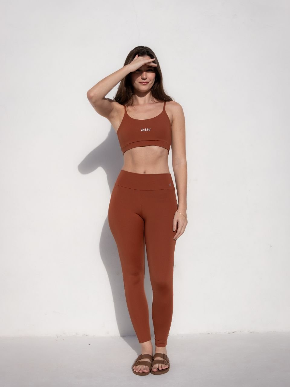 Legging Cais Caramelo